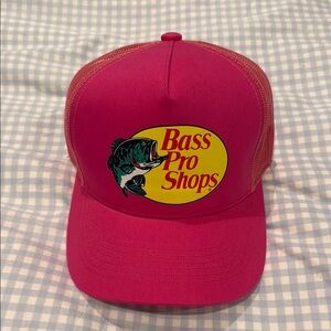 Bass Pro Shops Pink and Yellow Fish